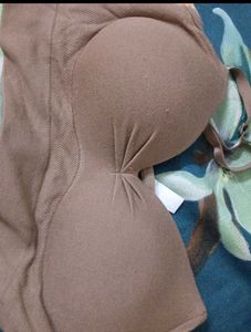 Comfortable Freedom Bra - Black &amp; Taupe