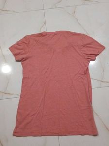 Coral Pocket Tee