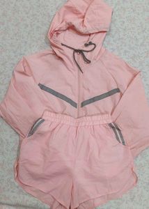 Pink Tracksuit Set