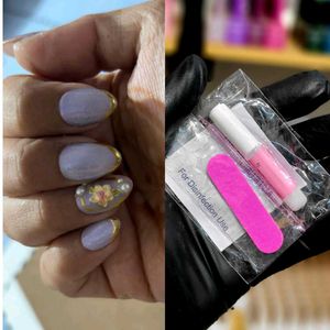 Press-On Nails Kit with Glue