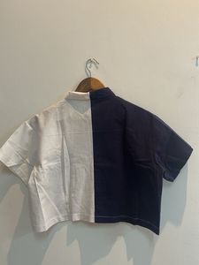 Color Block Short Sleeve Shirt