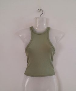 Light Olive Green Tank Top (Women's)