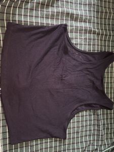 Vintage Graphic Zip-Up Tank Top