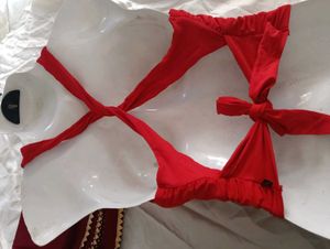 with freebies ❗ Red Halter Sundress