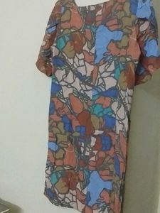 Short Dress Imported Multicolour
