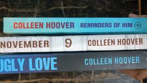 "Reminders of Him", "Ugly love", "November 9"