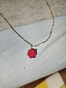 Handmade Red Rose Charm