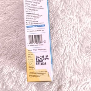 Plum 2% Niacinamide &amp; Rice Water Sunscreen SPF 50