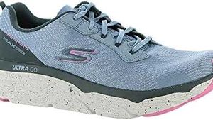Skechers Ultra Go Blue Pink Athletic Shoes
