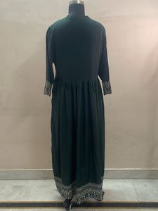 Embroidered Teal Kurta