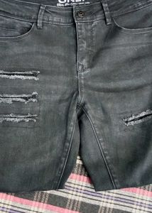 Ripped Black Jeans