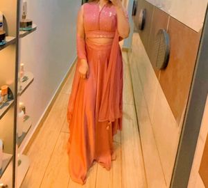 Elegant Pink Lehenga Choli Set