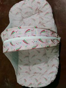 Cute Baby Nest with Rainbow Print