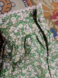 Floral Print Peplum Top
