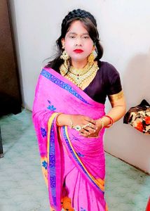 Beautiful Pink Saree with Blouse