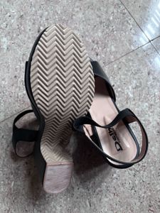 Delhi Footwear Black Sandals