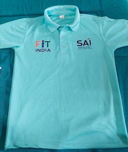 Fit India & SAI Polo T-Shirt