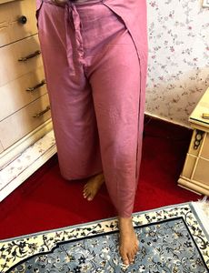 Flowy Wrap Around Tie Pajama Pants
