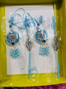 Blueevileye Rakhi Set lumba&amp;rakhi both new with
