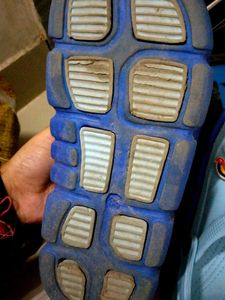 Light Blue Crocs with Charms