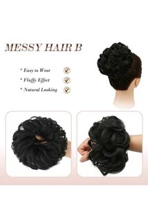 totally new messy hair bun