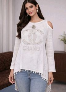white net top