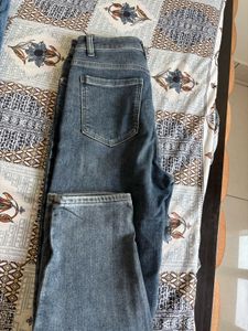 Stylish Wide Leg Denim Jeans