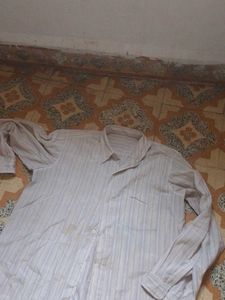 Striped Men's Formal Shirt