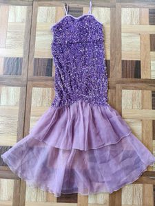 Sparkly Purple Gown
