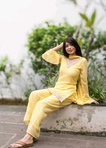 Butter Yellow Bollywood Set