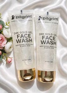 Pilgrim 24K Gold Gel Face Wash (Set of 2)