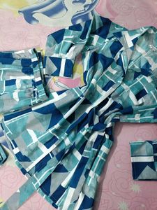 Abstract Print Pajama Set