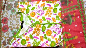 Floral Print Kurta