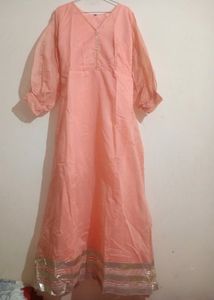 Peach Women's Gown