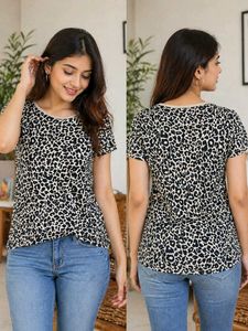Leopard Print Top