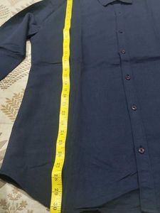 Aerocrombie and Fitch Blue Men's Shirt