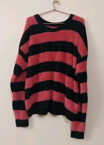 PINK & BLACK SWEATSHIRT