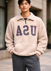 Cozy Fleece USA Pullover