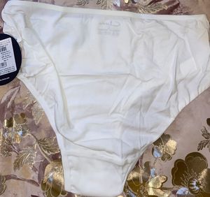Comfortable White Cotton Briefs