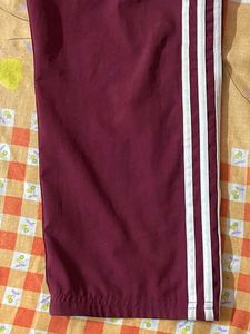 Adidas Maroon Track Pants