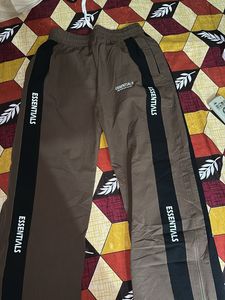 Essentials Brown Track Pants