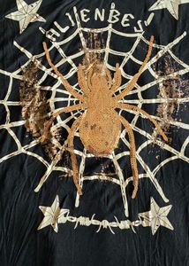 Halloween Spiderweb Print T-Shirt