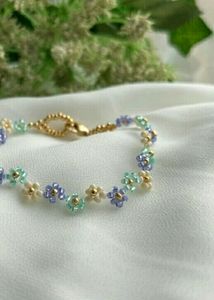 Daisy Flower Beads Bracelets