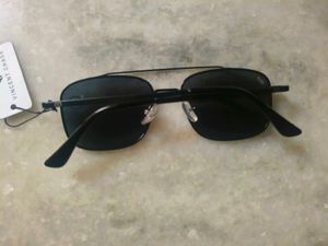 Vincent Chase Black Aviator Sunglasses