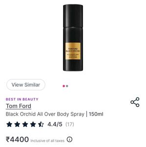 Tom Ford Black Orchid All Over Body Spray