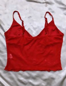 Red  Cami Top