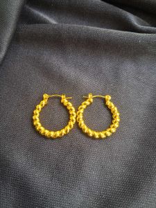 Anti Tarnish Hoop Earrings