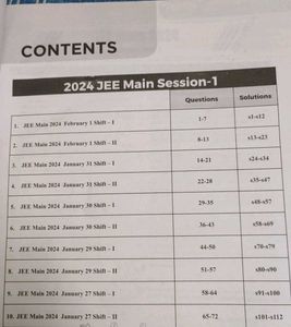 JEE Main Online 2024 Previous Year Solved Papers