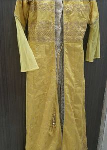 Elegant Yellow Kurta Set with Dupatta