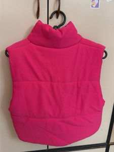 Vibrant Pink Puffer Vest